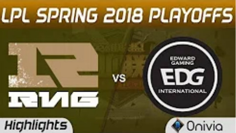 RNG VS EDG 高光时刻